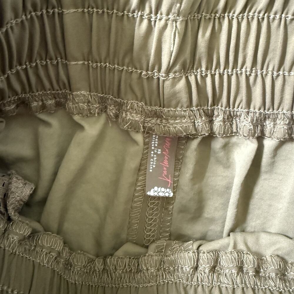 Free People FP Movement Next Round Shorts Women's XS Muted Sage Athletic Shorts - Picture 3 of 4